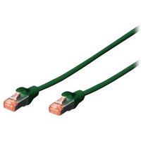 DIGITUS Patchkabel Cat6  S/FTP 2xRJ45  0.5m grün Hebelschutz Polybeutel DIGITUS Patchkabel Cat6  S/FTP 2xRJ45  0.5m grün Hebelschutz Polybeutel