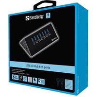 SANDBERG USB 3.0 Hub 7 ports