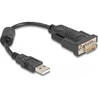 DELOCK Adapter USB 2.0 Typ-A zu 1 x Seriell RS-232 D-Sub 9