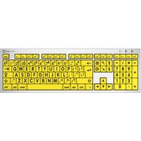 Click to view product details and reviews for Logickeyboard Largeprint Alba Slimline Keyboard Mac Qwerty Uk Silver Black On Yellow With Logiclight Led Keyboard Lamp Input Device. Click to view product details and reviews for Logickeyboard Largeprint Alba Slimline Keyboard Mac Qwerty Uk Silver Black On Yellow With Logiclight Led Keyboard Lamp Input Device.
