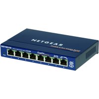 NETGEAR GS108 - switch - 8 ports - unmanaged