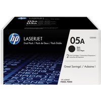 HP 05A - 2-pack - black - original - LaserJet - toner cartridge (CE505D)
