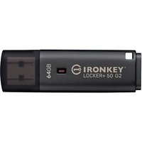 KINGSTON 64GB IronKey Locker Plus 50 G2
