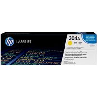 HP 304A - yellow - original - LaserJet - toner cartridge (CC532A)