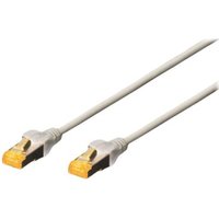 DIGITUS Patchkabel Cat6a S/FTP 2xRJ45  0.5m grau Hebelschutz Polybeutel DIGITUS Patchkabel Cat6a S/FTP 2xRJ45  0.5m grau Hebelschutz Polybeutel