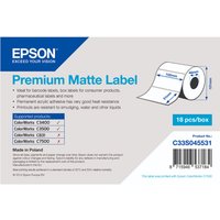 Click to view product details and reviews for Epson Premium Die Cut Labels Matte 650 Labels 102 X 51 Mm. Click to view product details and reviews for Epson Premium Die Cut Labels Matte 650 Labels 102 X 51 Mm.