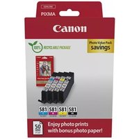 CANON CLI-581 Ink Cartridge BK/C/M/Y