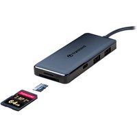 USB-HUB  6 in 1 Transcend USB3.1 TYPE-C HUB5C  ohne Netzteil USB-HUB  6 in 1 Transcend USB3.1 TYPE-C HUB5C  ohne Netzteil