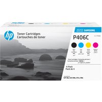HP CLT-P406C - 4-pack - black, yellow, cyan, magenta - original - toner cartridge (SU375A)
