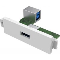 VISION TechConnect 3 USB-a module - modular facility plate snap-in