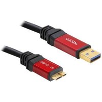 DELOCK USB3.0 Kabel A -> Micro-B St/St 3.00m Premium
