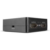 Click to view product details and reviews for Lindy Compact 2 Port Hdmi 18g Splitter Video Audio Splitter 2 Ports. Click to view product details and reviews for Lindy Compact 2 Port Hdmi 18g Splitter Video Audio Splitter 2 Ports.