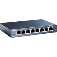 TP-Link TL-SG108 8-port Metal Gigabit Switch - switch - 8 ports - unmanaged
