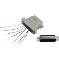 StarTech DB25 to RJ45 Modular Adapter - M/F - Serial adapter - DB-25 (M) to RJ-45 (F) - GC258MF - serial adapter - DB-25 to RJ-45