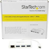 STARTECH 3-Port USB-C Hub with Gigabit