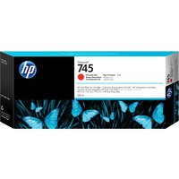 HP 745 - high capacity - chromatic red - original - DesignJet - ink cartridge