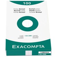 Click to view product details and reviews for Exacompta Record Card 125 X 200 Mm Pack Of 100. Click to view product details and reviews for Exacompta Record Card 125 X 200 Mm Pack Of 100.