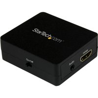 StarTech.com HDMI Audio Extractor - HDMI to 3.5mm Audio Converter - 2.1 Stereo Audio - 1080p (HD2A) - HDMI audio signal extractor