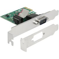 DELOCK PCI Express 1x Seriell + Low profile