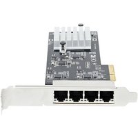 STARTECH 4-Port 2.5 Gbit PCIe LAN Karte