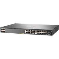 HPE Aruba 2930F 24G PoE+ 4SFP+ - switch - 24 ports - Managed - rack-mountable