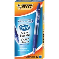 Click to view product details and reviews for Bic Velocity Rollerball Pen Blue Pack Of 12. Click to view product details and reviews for Bic Velocity Rollerball Pen Blue Pack Of 12.