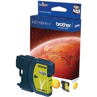Brother LC1100HYY - High Yield - yellow - original - ink cartridge