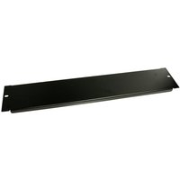StarTech.com 2U Blanking Panel - Steel Rack Mount Filler Panel - for 19in Server Rack Enclosure or Cabinet - Black Rack Panel (BLANKB2) - blank panel - 2U