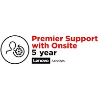 Lenovo Premier Support - extended service agreement - 5 years - on-site