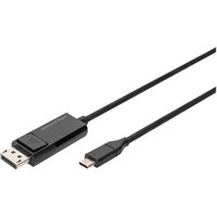 DIGITUS USB Kabel Typ C --> DisplayPort Bidirektional 8K 2m DIGITUS USB Kabel Typ C --> DisplayPort Bidirektional 8K 2m