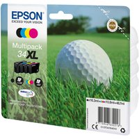 Epson 34XL - 4-pack - XL - black, yellow, cyan, magenta - original - ink cartridge
