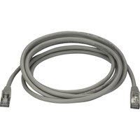StarTech.com 3m CAT6A Ethernet Cable, 10 Gigabit Shielded Snagless RJ45 100W PoE Patch Cord, CAT 6A 10GbE STP Network Cable w/Strain Relief, Grey, Fluke Tested/UL Certified Wiring/TIA - Category 6A - 26AWG (6ASPAT3MGR) - patch cable - 3 m - grey