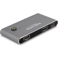 DELOCK USB-C KVM Switch zu HDMI 8K 60 Hz