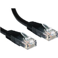 Cables Direct patch cable - 25 cm - black