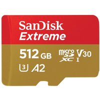 SanDisk Extreme - flash memory card - 512 GB - microSDXC UHS-I