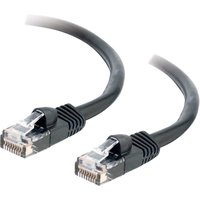 C2G Cat5e Booted Unshielded (UTP) Network Patch Cable - patch cable - 3 m - black