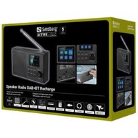 SANDBERG Speaker Radio DAB+BT Recharge