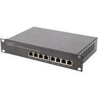 DIGITUS Switch 8-Port  Gigabit 80W  PoE Unmanaged schwarz DIGITUS Switch 8-Port  Gigabit 80W  PoE Unmanaged schwarz
