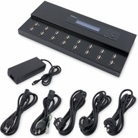 StarTech.com Standalone USB Duplicator - USB Duplicator and Eraser - USB 3.0, 2.0, 1.1 - 1:15 USB Flashdrive - USB Thumb Drive (USBDUPE115) - USB drive duplicator - TAA Compliant