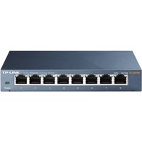 TP-Link TL-SG108 8-port Metal Gigabit Switch - switch - 8 ports - unmanaged