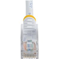 StarTech.com 2m White Cat5e / Cat 5 Snagless Patch Cable - patch cable - 2 m - white
