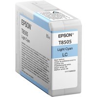 Epson T8505 - light cyan - original - ink cartridge