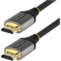 Startech 10ft (3m) HDMI 2.1 Cable, Certified Ultra High Speed HDMI Cable 48Gbps, 8K 60Hz/4K 120Hz HDR10+ eARC, Ultra HD 8K HDMI Cable/Cord w/TPE Jacket, For UHD Monitor/TV/Display - Dolby Vision/Atmos, DTS-HD (HDMM21V3M) - HDMI cable with Ethernet - 3 m
