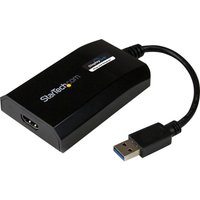 StarTech.com USB 3.0 to HDMI External Video Card Adapter - DisplayLink Certified - 1920x1200 - MultiMonitor Graphics Adapter - Supports Mac & Windows (USB32HDPRO) - adapter cable - HDMI / USB - 16 cm