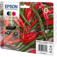 Click to view product details and reviews for Epson 503 Multipack 4 Pack Black Yellow Cyan Magenta Original Ink Cartridge. Click to view product details and reviews for Epson 503 Multipack 4 Pack Black Yellow Cyan Magenta Original Ink Cartridge.