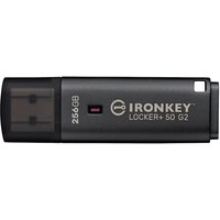 KINGSTON 256GB IronKey Locker Plus 50 G2