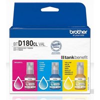 Click to view product details and reviews for Brother Btd180cl Multipack 3 Pack Yellow Cyan Magenta Original Ink Refill. Click to view product details and reviews for Brother Btd180cl Multipack 3 Pack Yellow Cyan Magenta Original Ink Refill.