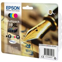 Epson 16XL Multipack - 4-pack - XL - black, yellow, cyan, magenta - original - ink cartridge
