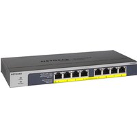 NETGEAR GS108PP - switch - 8 ports - rack-mountable