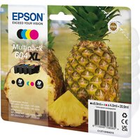 Epson 604XL Multipack - 4-pack - XL - black, cyan, magenta, yellow - original - ink cartridge